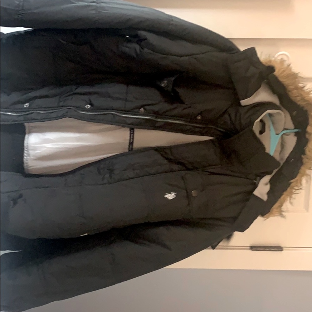 US Polo Assn puffy parka